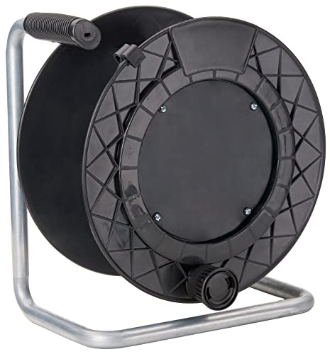 FANTON 10229UG Kabeltrommel 'leer' ohne Kabel. Kapazität von Aufrollen: Kabel 3 x 2,5 > 4,5 bis 30 Meter, Kabel 3 x 1,5 bis zu 50 Meter. von Fanton