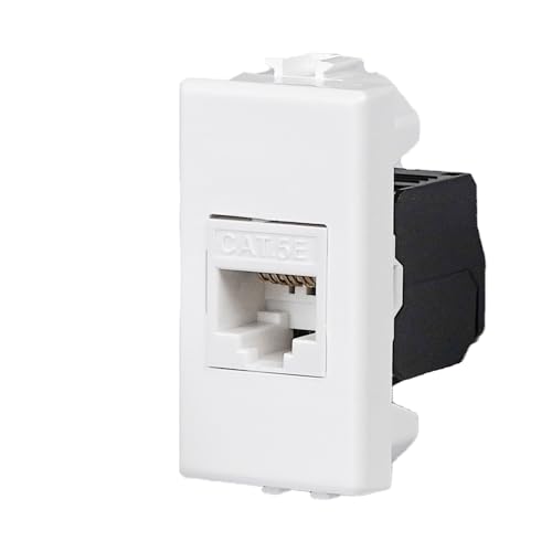 FANTON 23700-27 Datenbuchse RJ45 UTP 180° CAT.5e werkzeugloses Crimpen mit Adapter für Platten und Halterungen BTICINO MATIX FANTON 23700-27 Datenbuchse RJ45 UTP 180° CAT.5e werkzeugloses Crimpen mit Adapter für Platten und Halterungen BTICINO MATIX von Fanton