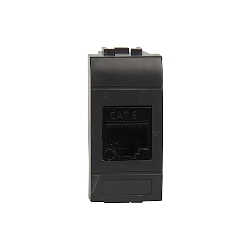 Fanton 23713-32 Datendose RJ45 UTP 180° Cat.6 werkzeugloses Crimpen mit Adapter für Platten und Halterungen BTICINO LIVING LIGHT/INTERNATIONAL Fanton 23713-32 Datendose RJ45 UTP 180° Cat.6 werkzeugloses Crimpen mit Adapter für Platten und Halterungen BTICINO LIVING LIGHT/INTERNATIONAL von Fanton