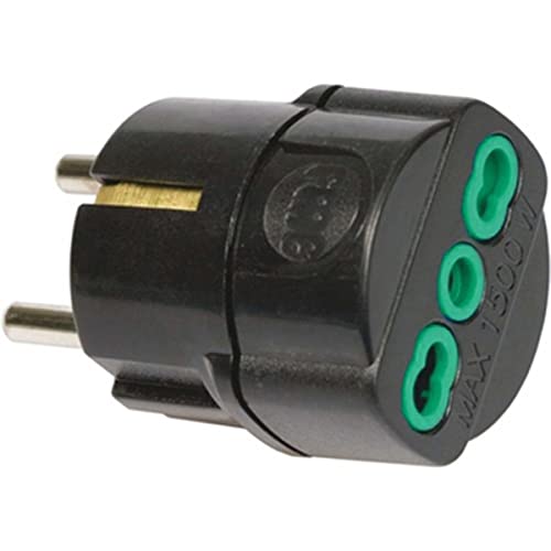 Garanti 86091-g Netzstecker-Adapter für Steckdose Schwarz Garanti 86091-g Netzstecker-Adapter für Steckdose Schwarz von Fanton