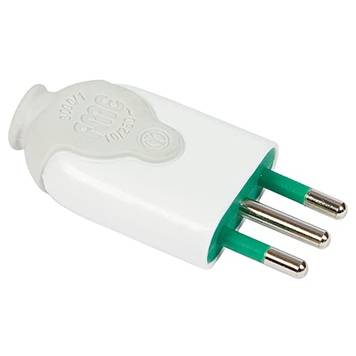 Italienischer Stecker aus 2 Materialien von Fanton