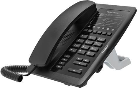 Fanvil H3W - IP-Telefon - Schwarz - Kabelgebundenes Mobilteil - Im Band - Out-of band - SIP-Info - 2 Zeilen - G.711a,G.711u,G.722,G.729ab,OPUS,iLBC (H3W BLACK) von Fanvil