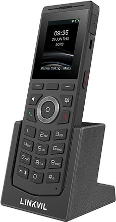 Fanvil W610W - IP-Mobiltelefon - Schwarz - Kabelloses Mobilteil - IP67 - 4 Zeilen - 1000 Eintragungen (W610W) von Fanvil