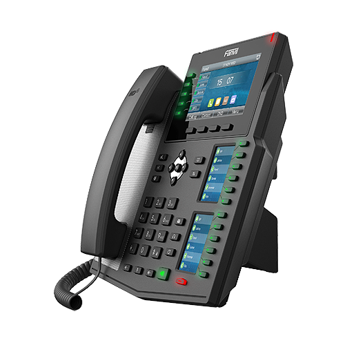 Fanvil X6U IP-Telefon Schwarz Kabelgebundenes Mobilteil LCD 20 Zeilen WLAN (X6U) von Fanvil
