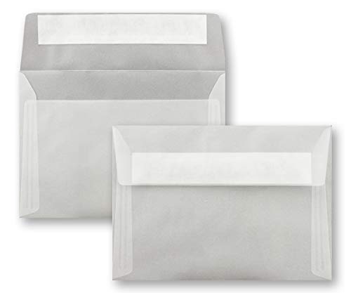 150x Briefumschläge Transparent-Weiß DIN C6 Format 11,4 x 16,2 cm - Haftklebung - Kuverts ohne Fenster - Weihnachten, Grußkarten & Einladungen - Für A6 & A4 Papier 150x Briefumschläge Transparent-Weiß DIN C6 Format 11,4 x 16,2 cm - Haftklebung - Kuverts ohne Fenster - Weihnachten, Grußkarten & Einladungen - Für A6 & A4 Papier von FarbenFroh by GUSTAV NEUSER