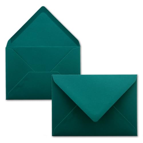 Briefumschläge in Petrol-Blau- 150 Stück - DIN C5 Kuverts 22,0 x 15,4 cm - Nassklebung ohne Fenster - Weihnachten, Grußkarten - Serie FarbenFroh Briefumschläge in Petrol-Blau- 150 Stück - DIN C5 Kuverts 22,0 x 15,4 cm - Nassklebung ohne Fenster - Weihnachten, Grußkarten - Serie FarbenFroh von FarbenFroh by GUSTAV NEUSER