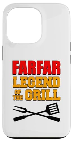 Farfar Legend Of The Grill Lustiges Grillen Hülle für iPhone 13 Pro Farfar Legend Of The Grill Lustiges Grillen Hülle für iPhone 13 Pro von Farfar Grilling Design