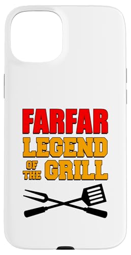Farfar Legend Of The Grill Lustiges Grillen Hülle für iPhone 15 Plus Farfar Legend Of The Grill Lustiges Grillen Hülle für iPhone 15 Plus von Farfar Grilling Design