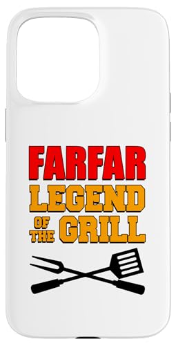 Farfar Legend Of The Grill Lustiges Grillen Hülle für iPhone 15 Pro Max Farfar Legend Of The Grill Lustiges Grillen Hülle für iPhone 15 Pro Max von Farfar Grilling Design