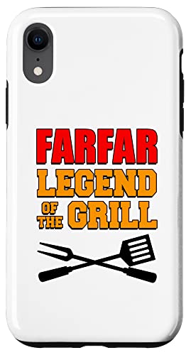 Farfar Legend Of The Grill Lustiges Grillen Hülle für iPhone XR Farfar Legend Of The Grill Lustiges Grillen Hülle für iPhone XR von Farfar Grilling Design