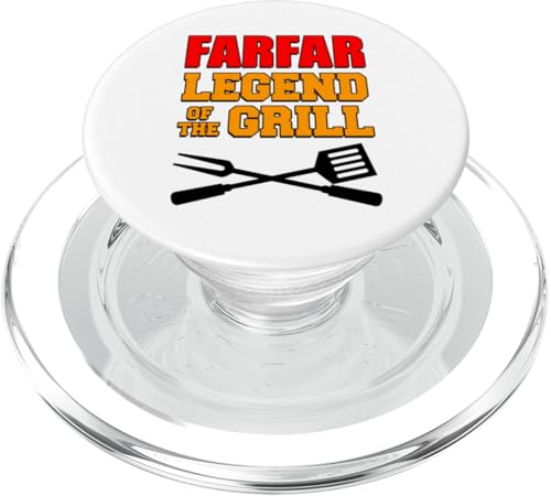 Farfar Legend Of The Grill Lustiges Grillen PopSockets PopGrip für MagSafe Farfar Legend Of The Grill Lustiges Grillen PopSockets PopGrip für MagSafe von Farfar Grilling Design