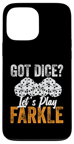 Farkle Club Lover Player Let's Play Queen Farkle Game Night Hülle für iPhone 13 Pro Max von Farkle Dice Game Design For Farkle Game Lover
