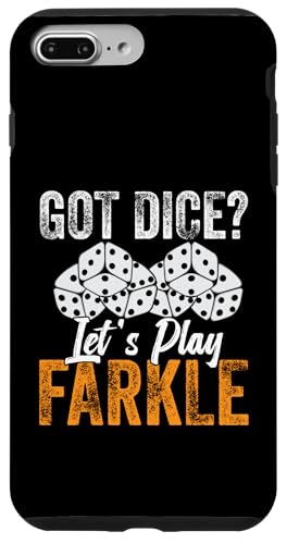 Farkle Club Lover Player Let's Play Queen Farkle Game Night Hülle für iPhone 7 Plus/8 Plus von Farkle Dice Game Design For Farkle Game Lover
