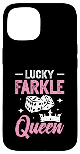 Farkle Dice Lover Player Glücksturnier Farkle Player Hülle für iPhone 15 von Farkle Dice Game Design For Farkle Game Lover