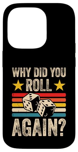 Farkle Game Lover Club Würfelspiel Roll Again Night Farkle Hülle für iPhone 14 Pro von Farkle Dice Game Design For Farkle Game Lover