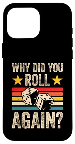Farkle Game Lover Club Würfelspiel Roll Again Night Farkle Hülle für iPhone 16 Pro Max von Farkle Dice Game Design For Farkle Game Lover