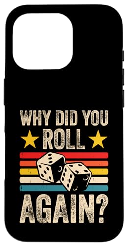 Farkle Game Lover Club Würfelspiel Roll Again Night Farkle Hülle für iPhone 16 Pro von Farkle Dice Game Design For Farkle Game Lover
