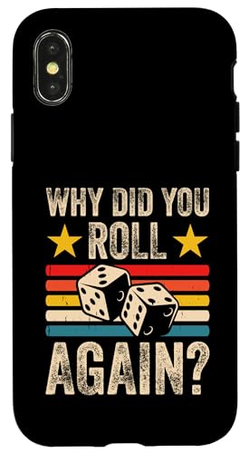 Farkle Game Lover Club Würfelspiel Roll Again Night Farkle Hülle für iPhone X/XS Farkle Game Lover Club Würfelspiel Roll Again Night Farkle Hülle für iPhone X/XS von Farkle Dice Game Design For Farkle Game Lover