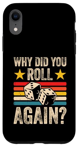 Farkle Game Lover Club Würfelspiel Roll Again Night Farkle Hülle für iPhone XR von Farkle Dice Game Design For Farkle Game Lover