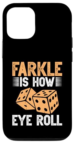 Farkle Game Lover Würfelspiel Night Eye Roll Farkle Player Hülle für iPhone 12/12 Pro von Farkle Dice Game Design For Farkle Game Lover
