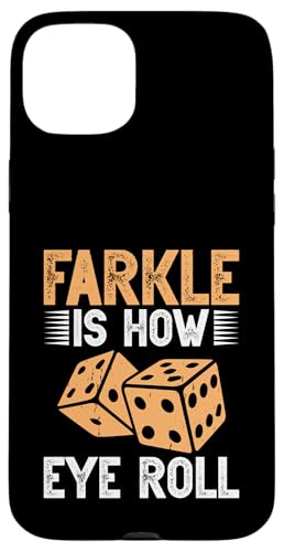 Farkle Game Lover Würfelspiel Night Eye Roll Farkle Player Hülle für iPhone 15 Plus von Farkle Dice Game Design For Farkle Game Lover