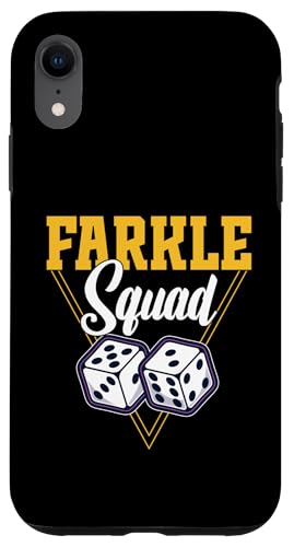 Farkle King Würfelspiel Turnier Squad Game Lover Farkle Hülle für iPhone XR von Farkle Dice Game Design For Farkle Game Lover