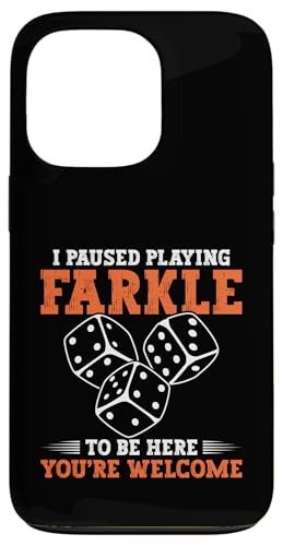 Farkle Legend Night Lover Paused Player Farkle Würfelspiel Hülle für iPhone 13 Pro von Farkle Dice Game Design For Farkle Game Lover