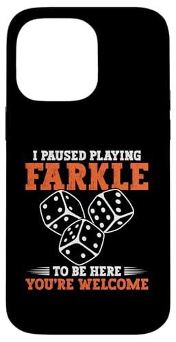 Farkle Legend Night Lover Paused Player Farkle Würfelspiel Hülle für iPhone 14 Pro Max von Farkle Dice Game Design For Farkle Game Lover