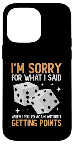 Farkle Legend Würfelspielabend Es tut mir leid Lover Farkle Player Hülle für iPhone 14 Pro Max von Farkle Dice Game Design For Farkle Game Lover