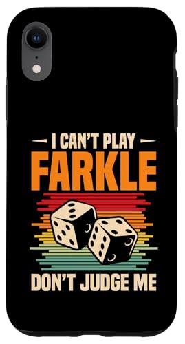 Farkle Night Legend kann kein Würfelspiel spielen Farkle Game Night Hülle für iPhone XR von Farkle Dice Game Design For Farkle Game Lover