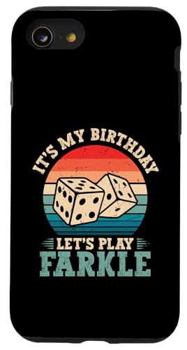 Farkle Player King Birthday Game Lover Farkle Würfelspiel Hülle für iPhone SE (2020) / 7 / 8 von Farkle Dice Game Design For Farkle Game Lover