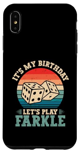 Farkle Player King Birthday Game Lover Farkle Würfelspiel Hülle für iPhone XS Max von Farkle Dice Game Design For Farkle Game Lover