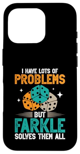 Farkle Turnier Night Problems Legend Farkle Player Hülle für iPhone 16 Pro von Farkle Dice Game Design For Farkle Game Lover