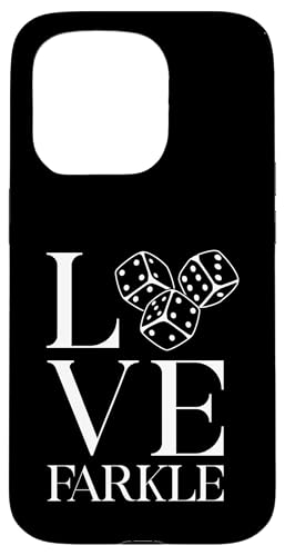 Farkle Turnier Würfel Spiel Abend Spiel Liebhaber Farkle Hülle für iPhone 15 Pro von Farkle Dice Game Design For Farkle Game Lover