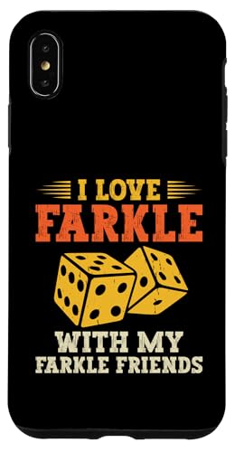 Farkle Würfelspiel Nacht Spiel Liebhaber Legende Farkle Spieler Hülle für iPhone XS Max von Farkle Dice Game Design For Farkle Game Lover