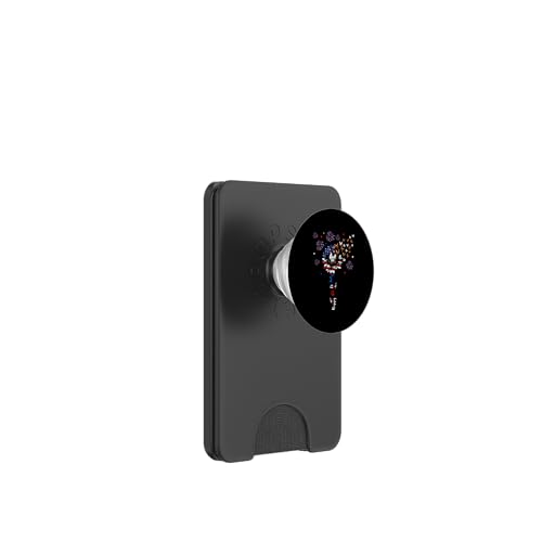 4th Of July US Flag Patriotic Cute Sunflower Chickens Farmer PopSockets PopWallet für MagSafe 4th Of July US Flag Patriotic Cute Sunflower Chickens Farmer PopSockets PopWallet für MagSafe von Farmer 4th Of July Costume