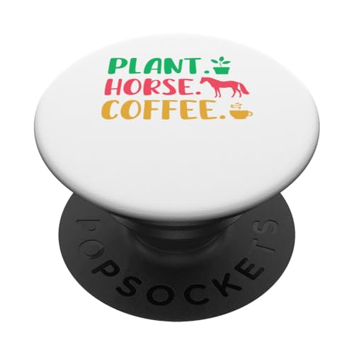 Plant Horse Coffee Funny Costume Gardener Farmer Drinker PopSockets Klebender PopGrip Plant Horse Coffee Funny Costume Gardener Farmer Drinker PopSockets Klebender PopGrip von Farmer Vacations Costume