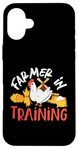 Farmer in Training Huhn für Kinder Hülle für iPhone 16 Plus Farmer in Training Huhn für Kinder Hülle für iPhone 16 Plus von Farming Tractor And Agriculture Designs For Kids