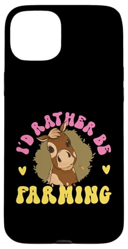 Farming Cute Cow für Kinder Hülle für iPhone 15 Plus Farming Cute Cow für Kinder Hülle für iPhone 15 Plus von Farming Tractor And Agriculture Designs For Kids