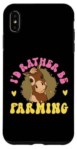 Farming Cute Cow für Kinder Hülle für iPhone XS Max Farming Cute Cow für Kinder Hülle für iPhone XS Max von Farming Tractor And Agriculture Designs For Kids