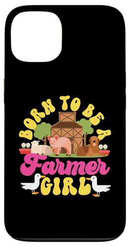 Geboren, um eine Farmerin zu sein, Scheune Hülle für iPhone 13 Geboren, um eine Farmerin zu sein, Scheune Hülle für iPhone 13 von Farming Tractor And Agriculture Designs For Kids