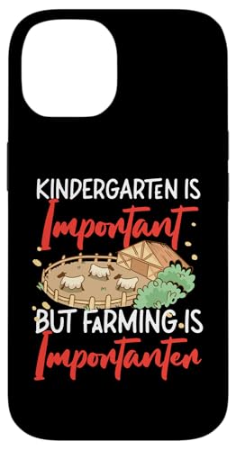 Kindergarten ist wichtig, aber Landwirtschaft ist wichtig Hülle für iPhone 14 Kindergarten ist wichtig, aber Landwirtschaft ist wichtig Hülle für iPhone 14 von Farming Tractor And Agriculture Designs For Kids