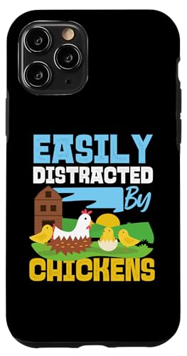 Leicht abgelenkt von Hühnerbauern Hülle für iPhone 11 Pro Leicht abgelenkt von Hühnerbauern Hülle für iPhone 11 Pro von Farming Tractor And Agriculture Designs For Kids
