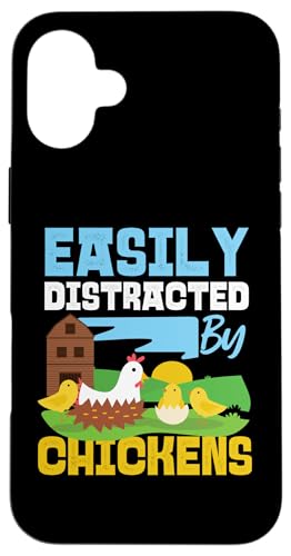 Leicht abgelenkt von Hühnerbauern Hülle für iPhone 16 Plus Leicht abgelenkt von Hühnerbauern Hülle für iPhone 16 Plus von Farming Tractor And Agriculture Designs For Kids