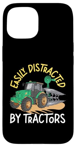 Leicht von Traktoren abgelenkt Hülle für iPhone 15 Leicht von Traktoren abgelenkt Hülle für iPhone 15 von Farming Tractor And Agriculture Designs For Kids