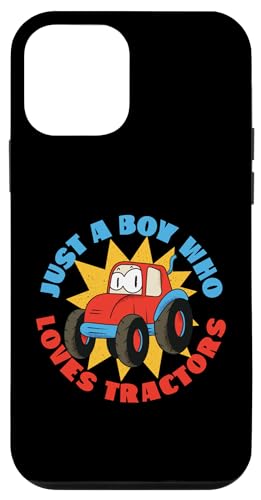 Nur ein Junge, der Traktoren liebt Comic Hülle für iPhone 12 mini Nur ein Junge, der Traktoren liebt Comic Hülle für iPhone 12 mini von Farming Tractor And Agriculture Designs For Kids