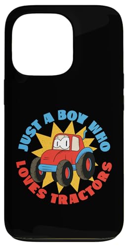 Nur ein Junge, der Traktoren liebt Comic Hülle für iPhone 13 Pro von Farming Tractor And Agriculture Designs For Kids