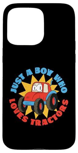 Nur ein Junge, der Traktoren liebt Comic Hülle für iPhone 15 Pro Max Nur ein Junge, der Traktoren liebt Comic Hülle für iPhone 15 Pro Max von Farming Tractor And Agriculture Designs For Kids