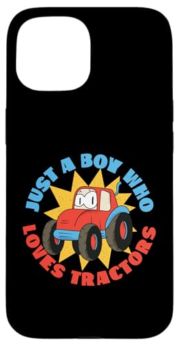 Nur ein Junge, der Traktoren liebt Comic Hülle für iPhone 15 Nur ein Junge, der Traktoren liebt Comic Hülle für iPhone 15 von Farming Tractor And Agriculture Designs For Kids