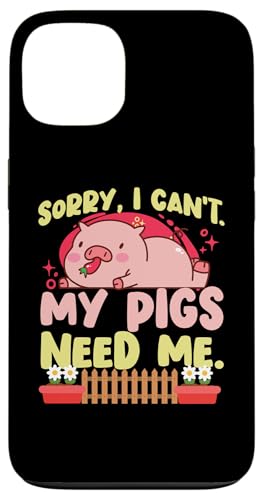 Sorry, I Can't My Pigs Need Me. Hülle für iPhone 13 Sorry, I Can't My Pigs Need Me. Hülle für iPhone 13 von Farming Tractor And Agriculture Designs For Kids